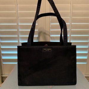 Vintage Kate Spade Small Sam Tote Navy Nylon